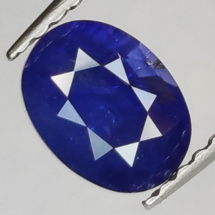 1.66ct Saphir Oval Schnitt