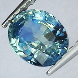 0.91ct Saphir Oval Schnitt