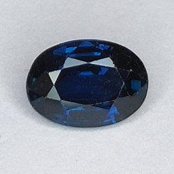 1.09ct Saphir Oval Schnitt