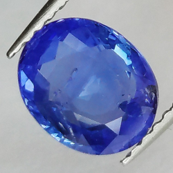 2.15ct Saphir Taille Ovale