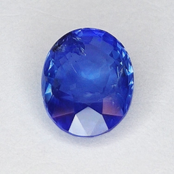 2.15ct Saphir Oval Schnitt