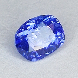 0.97ct Saphir Kissen Schnitt