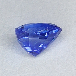 0.97ct Saphir Kissen Schnitt