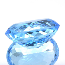 18,96ct Swiss BlueTopaz Oval Cut