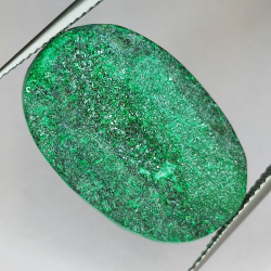 24ct Malachite grezza