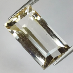 5.88ct Escapolita Talla Baguette