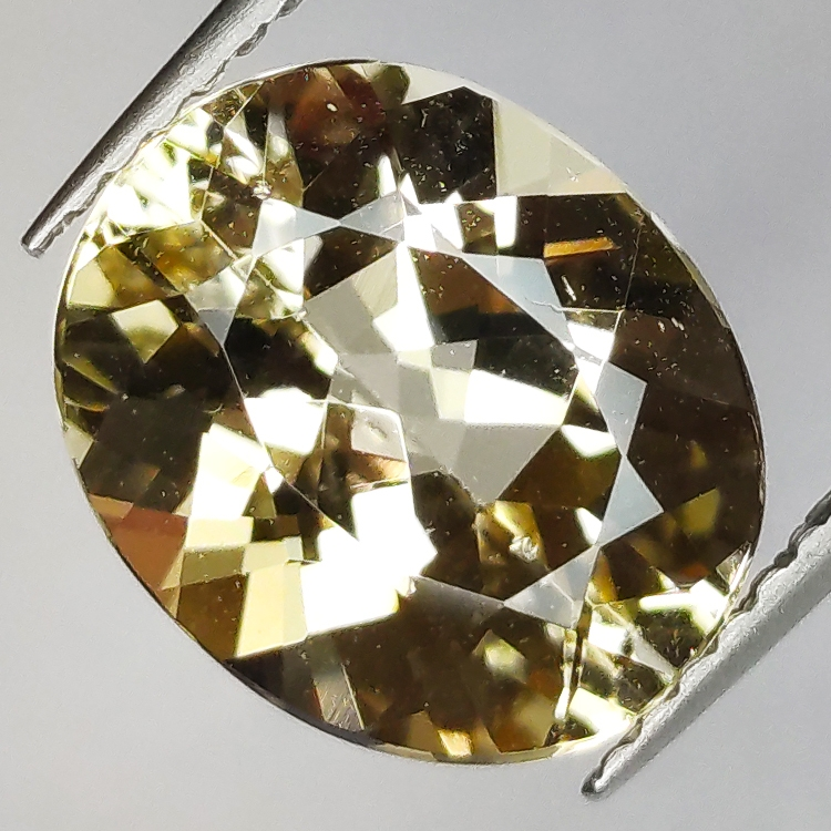 3.30ct Heliodorus Oval Schnitt