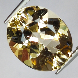 3.30ct Heliodorus Oval Schnitt