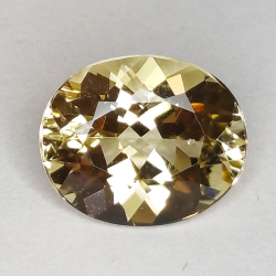 3.30ct Heliodore Oval Cut