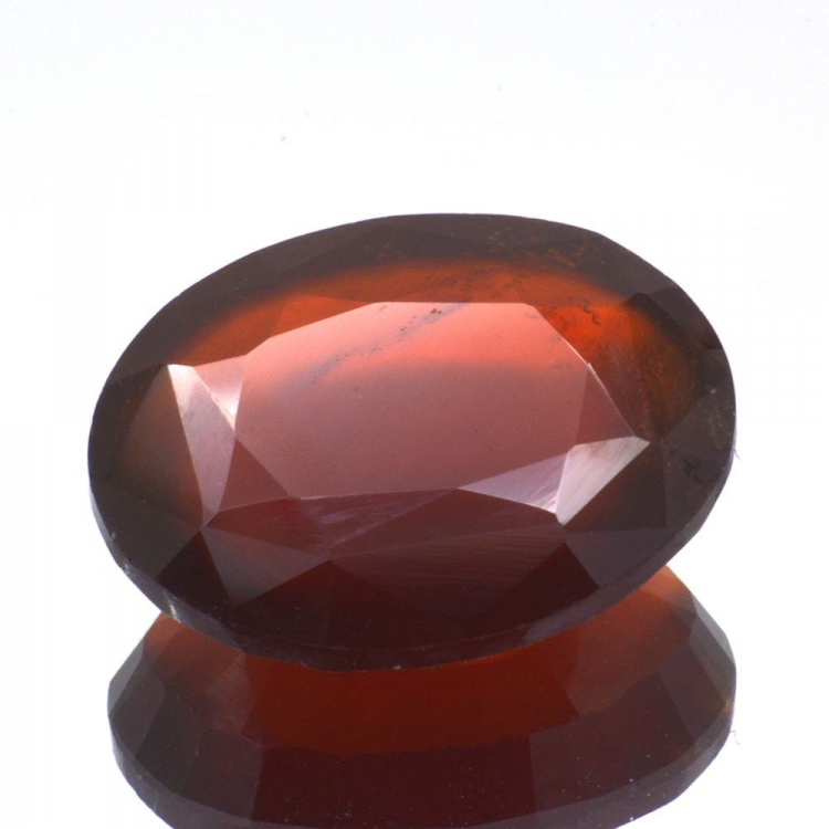 13,24ct.Hessonite Garnet Oval Cut