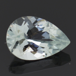 Aguamarina Talla Pera 9 x 7 mm