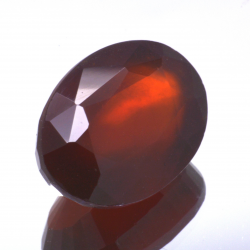 12,55ct.Hessonite Garnet Oval Cut