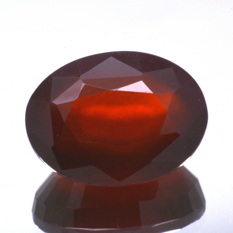 12,55ct.Hessonite Garnet Oval Cut