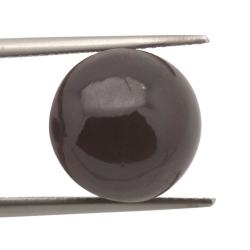 15,11ct.Star Garnet Cabochon Round Cut