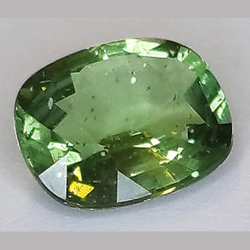 3.07ct Apatite Verde Taglio Cuscino