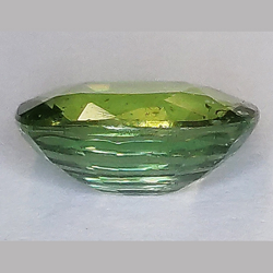 3.07ct Apatite Verde Taglio Cuscino