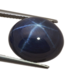 17,11ct.Star Sapphire Cabochon Oval Cut