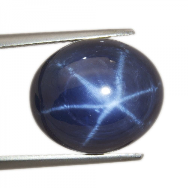 17,11ct.Star Sapphire Cabochon Oval Cut