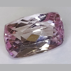 6.22ct Kunzite Taglio Cuscino