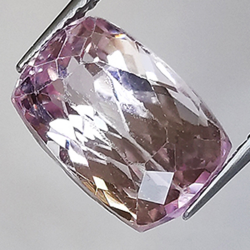 6.22ct Kunzite Taglio Cuscino