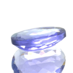 Tanzanite taille ovale 1,67 ct 8,95x7,25 mm