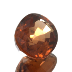 3.36ct Orange Zircon oval cut 9.1x7.2mm