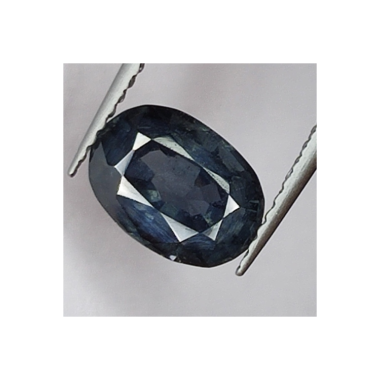 2.00ct Blauer Spinell-Ovalschliff 9x6mm