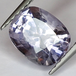 1.52ct Purple Spinel cushion cut 7x6mm