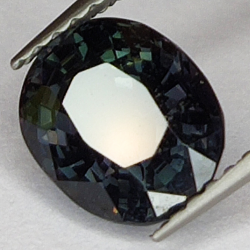 2.13ct Green spinel oval cut 8x6mm