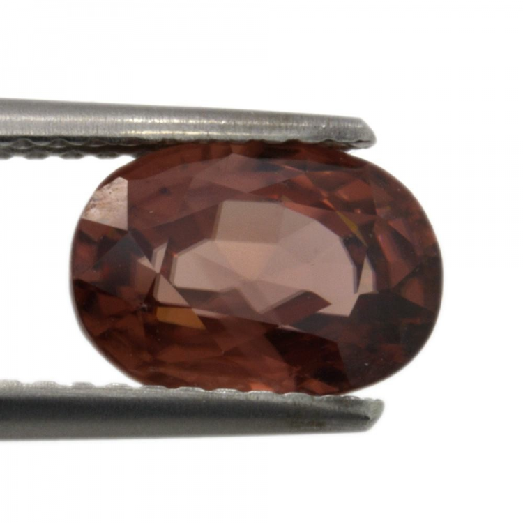 2.91ct Zircon Orange oval cut 8.9x6.3mm