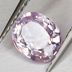 0.94ct Pink Spinel oval cut 6.52X5.46mm