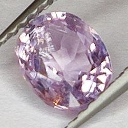 0.94ct Pink Spinel oval cut 6.52X5.46mm