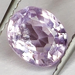 0.94ct Pink Spinel oval cut 6.52X5.46mm