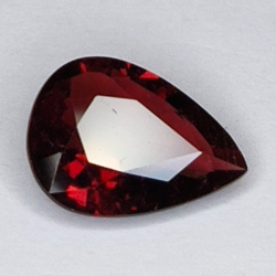 2.24ct Tourmaline Rubellite pear cut 11x8mm