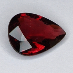 2.24ct Tourmaline Rubellite pear cut 11x8mm