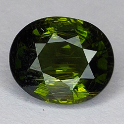 1.81ct Tourmaline Verdelite oval cut 8x6mm