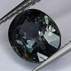 2.16ct Tormalina Verdelite taglio ovale 8x6mm