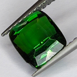 1.73ct Tormalina Verdelite taglio cuscino 7x6mm