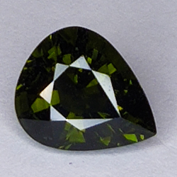 1.81ct Turmalina Verdelita talla pera 9x7mm