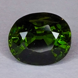 1,78 ct Tourmaline Verdélite coupé ovale 7x6mm