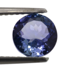 1.46ct Tanzanite Round Cut 6.92x3.94mm