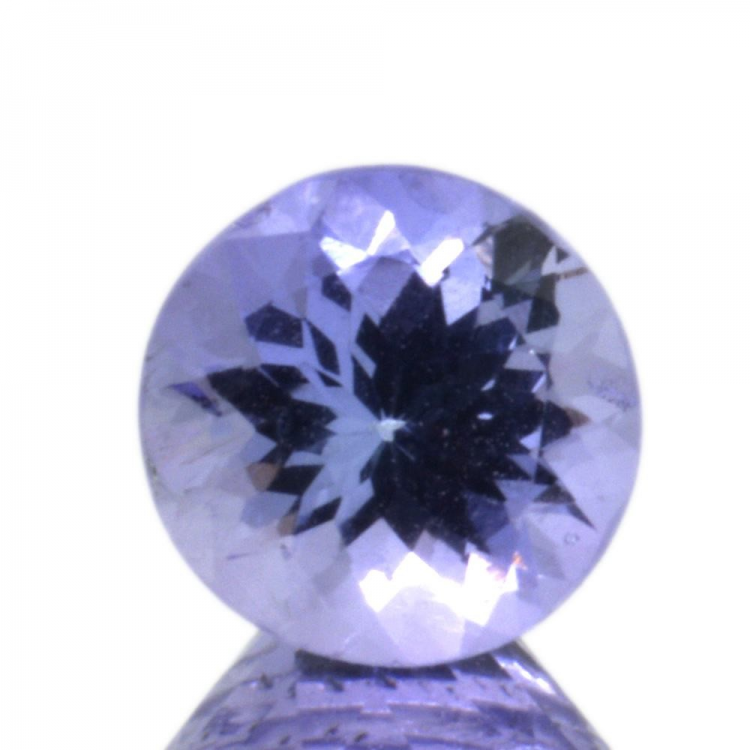 Taglio ovale di tanzanite da 1,33 ct, 6,82 x 4,44 mm