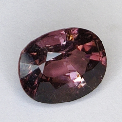 1.62ct Tourmaline Rubelite oval cut 8x6mm