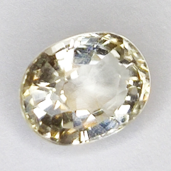 1.69ct Tormalina Gialla taglio ovale 8x6mm