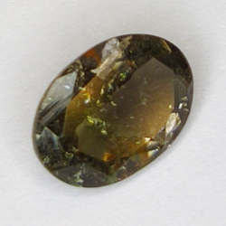 0.94ct Tormalina Verdelite taglio ovale 8x6mm