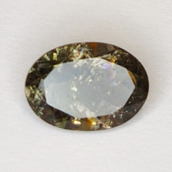 0.94ct Tormalina Verdelite taglio ovale 8x6mm