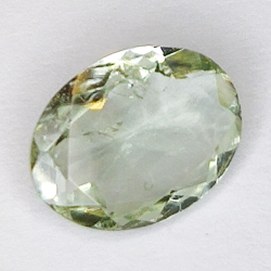 0.96ct Tormalina Verdelite taglio ovale 9x7mm