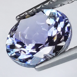 1,08ct Tanzanite coupe ronde 6x3mm