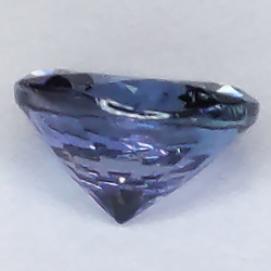 1.08ct Tanzanite round cut 6x3mm