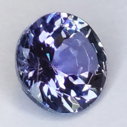 1.08ct Tanzanite round cut 6x3mm